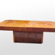 Elm burl coffee table, 1970s