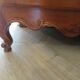 Rustic buffet Louis XV-Regency-jointed-massive wood-snail feet