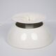 Vintage Danish pendant lamp Jutlandia by Jorgen Hoj, Holmegaard, 1970s.