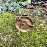 Large bronze candlestick from the Napoleon III period