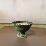 Bougie dans bol Tamegroute. Menthe