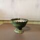 Bougie dans bol Tamegroute. Menthe