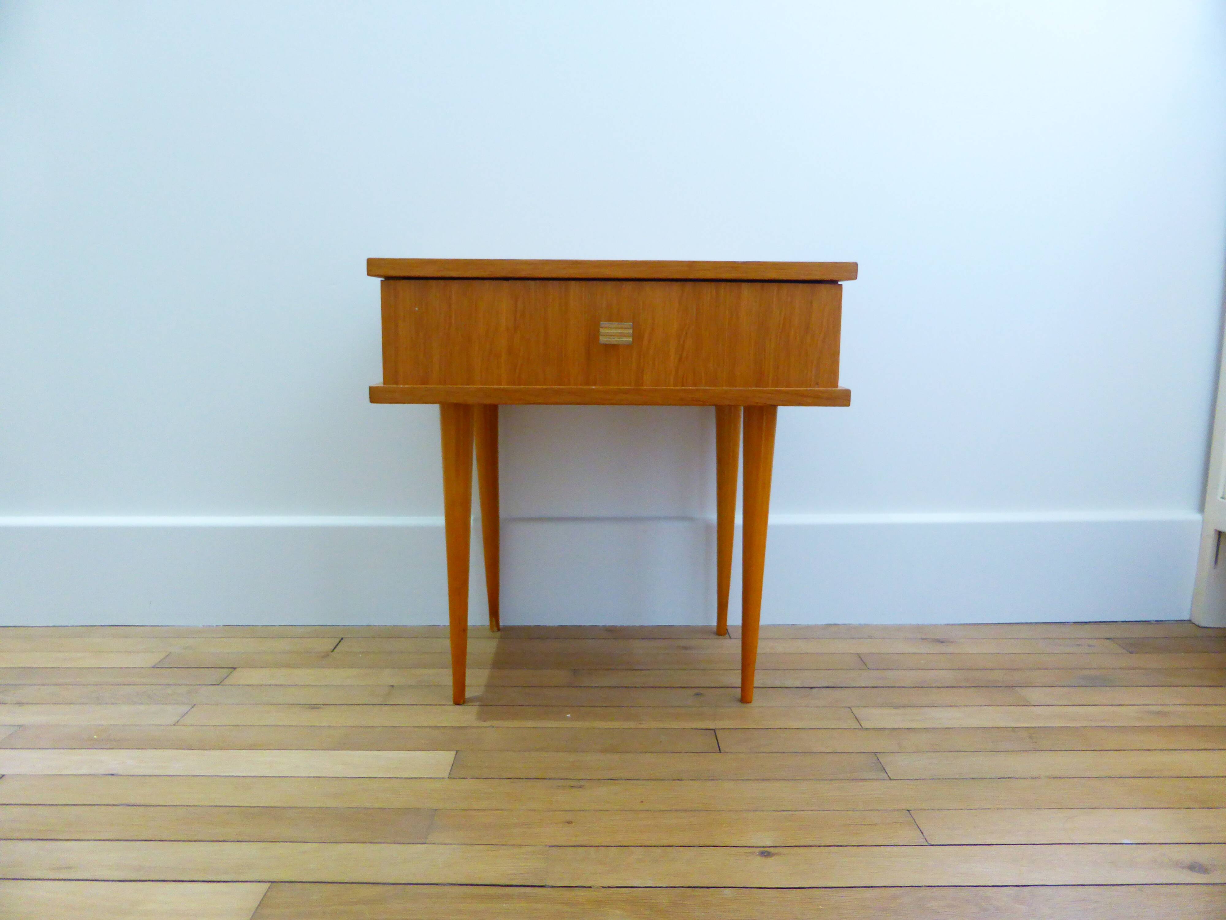 Vintage bedside table