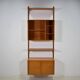 Teak modular shelving unit by HG Furniture 1960s Danish Vintage