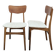 2 Scandinavian chairs