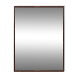 Rectangular French mirror in faux tortoiseshell