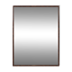 French rectangular mirror in faux tortoiseshell.