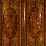 Inlaid Lombard wardrobe in Louis XV style
