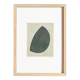 Abstract painting on M650 paper, signed Eawy