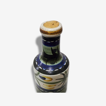 Decorative ceramic Keraluc Quimper bottle
