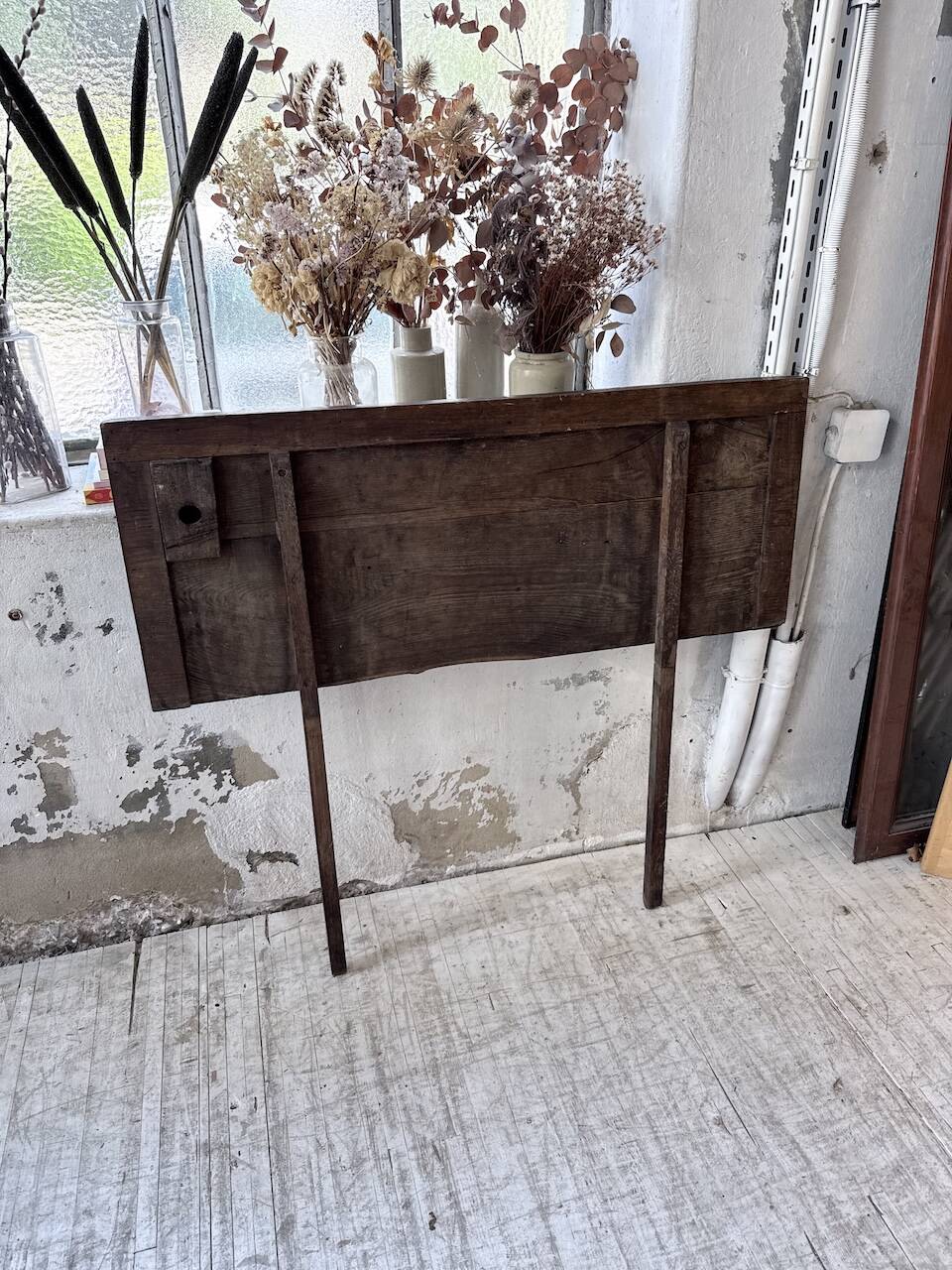 Solid oak table 1900 drapery style XL 280cm with extensions