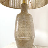 Sandstone lamp and jute string