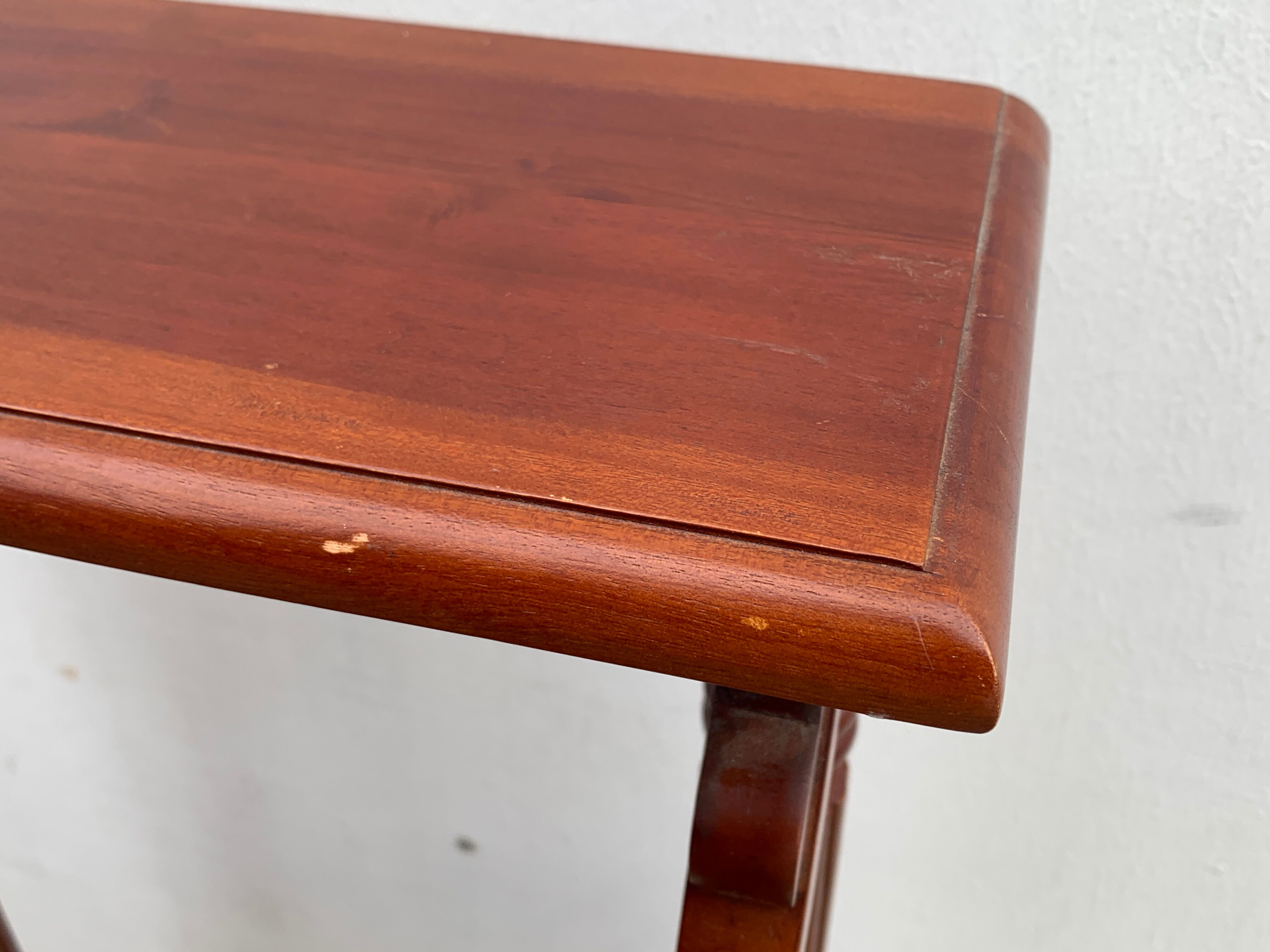 Escabeau anglais en bois XXème siècle