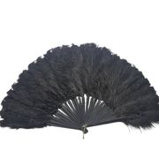 Art Deco Polish Austria feather fan, 1920s