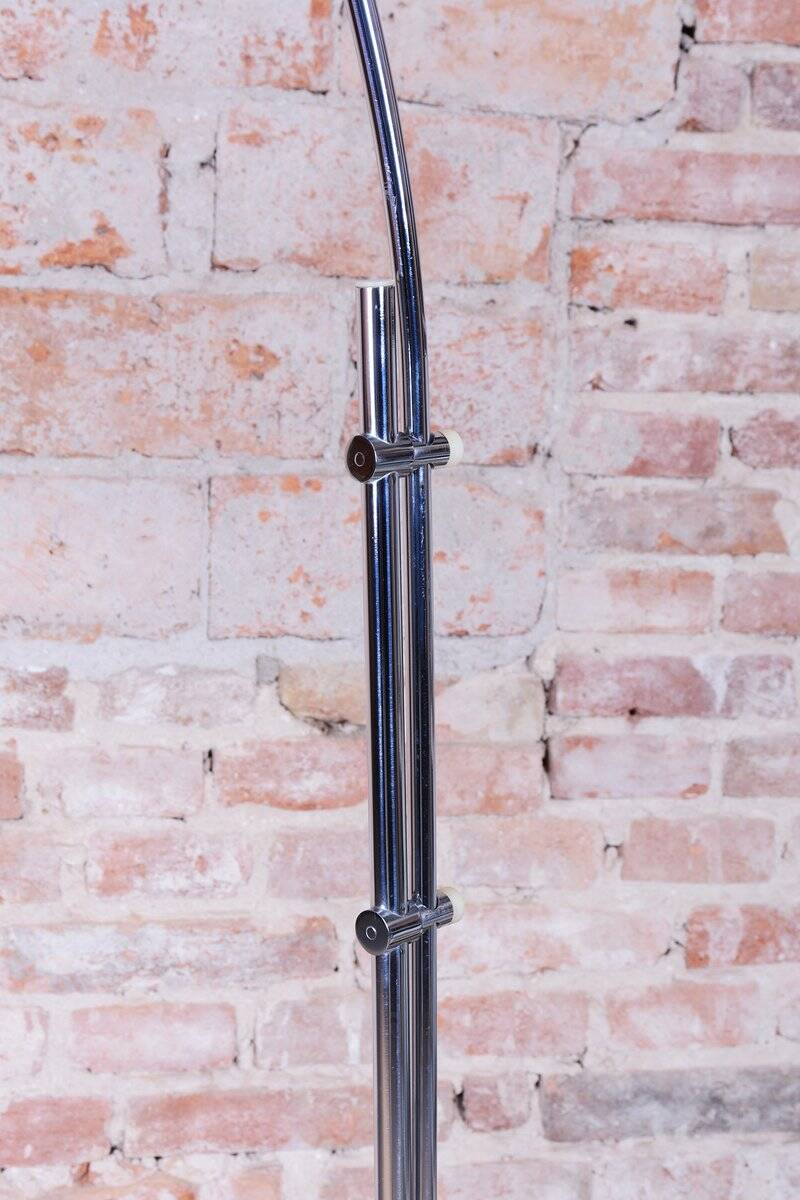 Mid-Century Modern Floor Lamp in Chrome-Plated Steel, Czech, 1960s