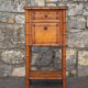 Bedside table wood imitation bamboo, bedside table, side table, interior decoration