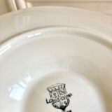 6 Longchamp slurry oyster plates