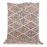 Handmade wool Berber rug 250x150 cm