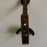 Patère Adnet en bronze et cuir 1950