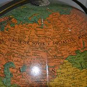 Mappemonde USA année 40