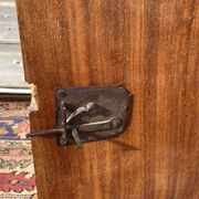 Mahogany Secretary Period Transition XVIII Eme Century