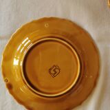 Set of 5 dessert plates in slip