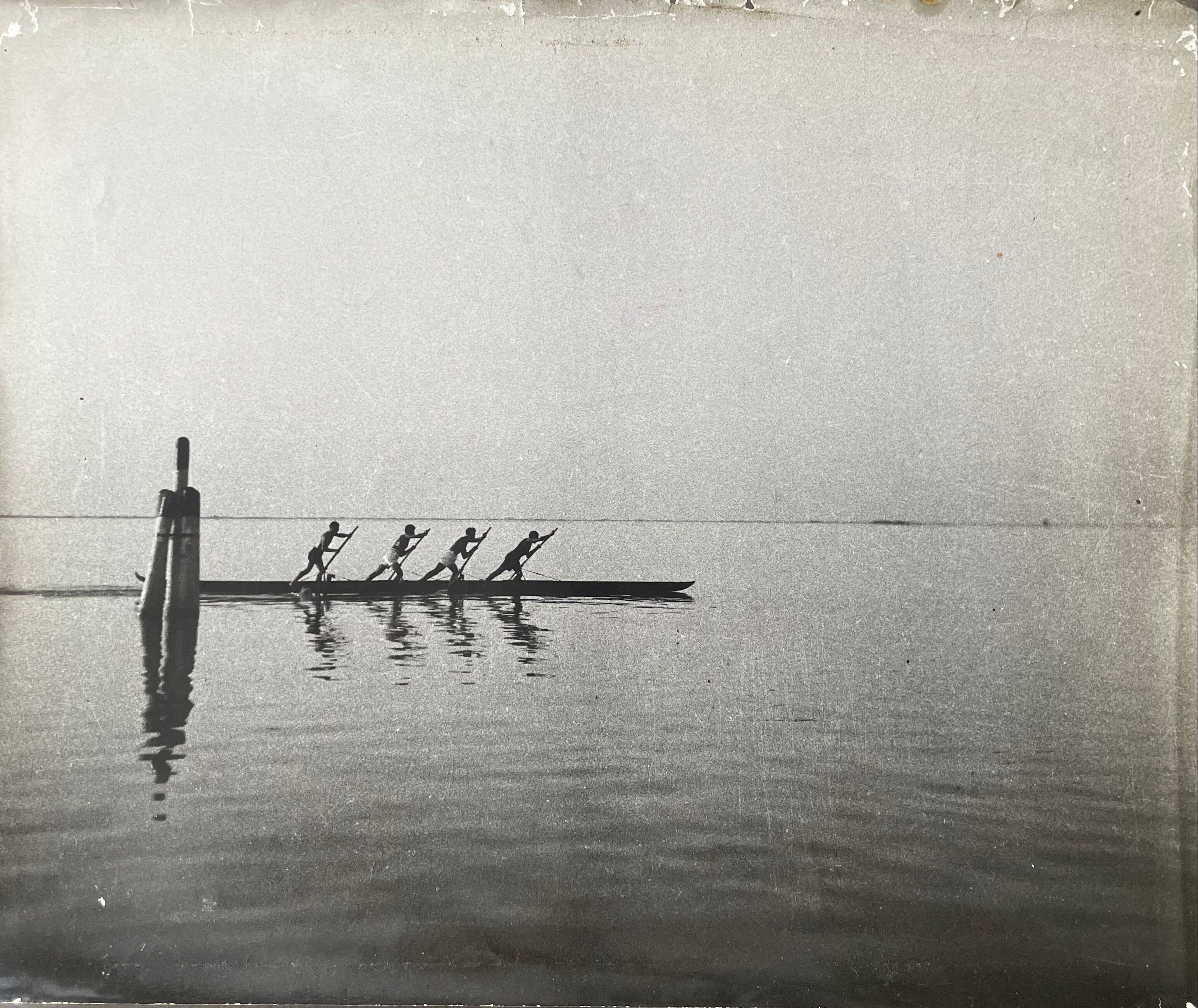 Photographie ancienne noir et blanc argentique début XXe