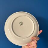 Lot of vintage Boch La Louviere soup plates from 1970, Kimono model - ann