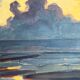 Original poster after Piet MONDRIAN, By the sea, Yale University, 1988