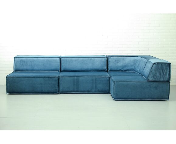 Modular trio sofa by Team Form AG, Switzerland, for COR, Germany, 1970s, Set  of 8 | Selency