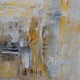 Abstract painting table