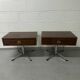 Paire de chevets vintage Palissandre de Rio