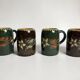 Alsatian pottery, glazed stoneware mug from Soufflenheim, 20th century.
