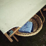 Period military camp bed