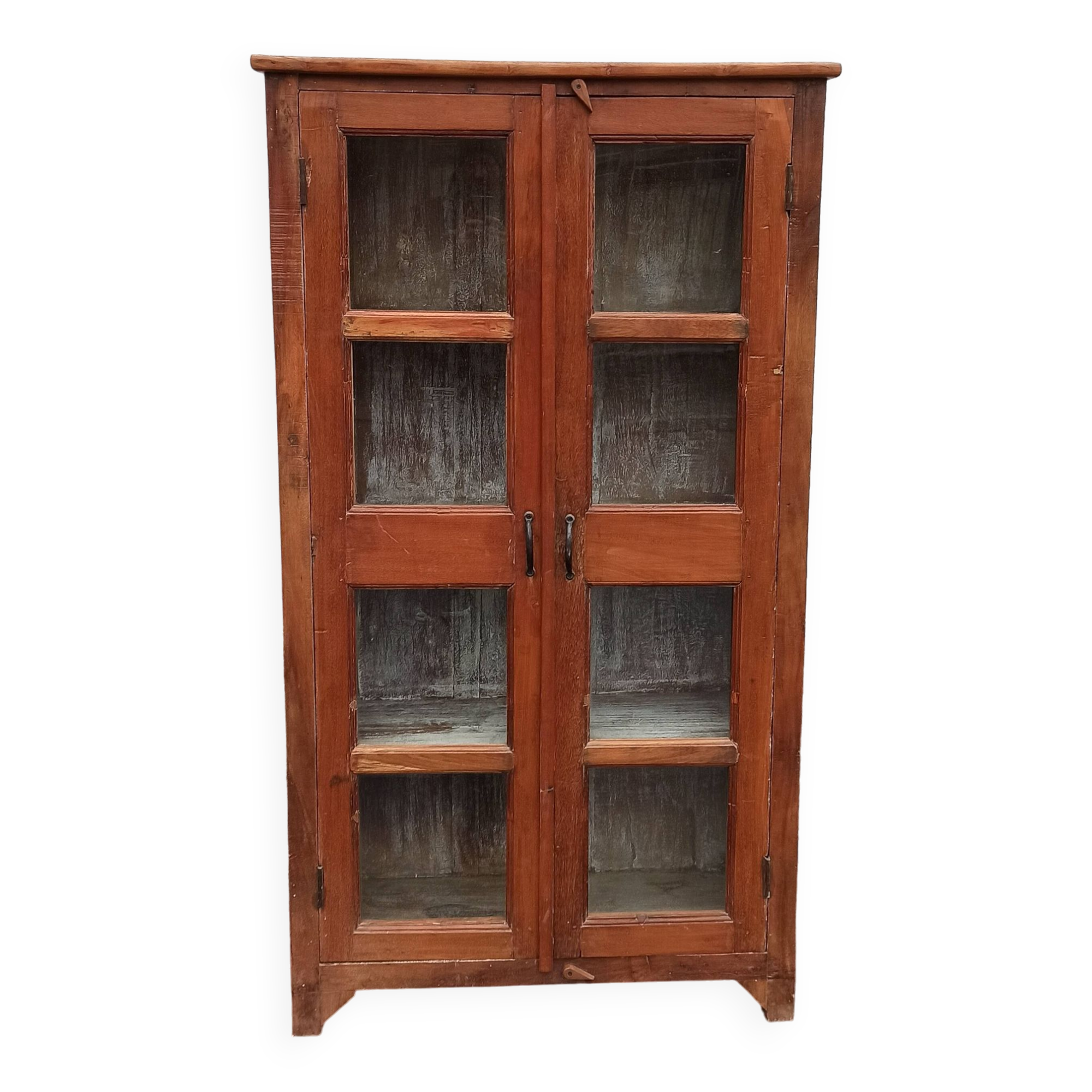 Wooden glass cabinet