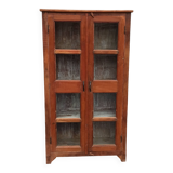 Armoire vitrée en bois