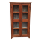 Wooden glass cabinet