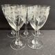 5 Saint Louis Manon wine glasses