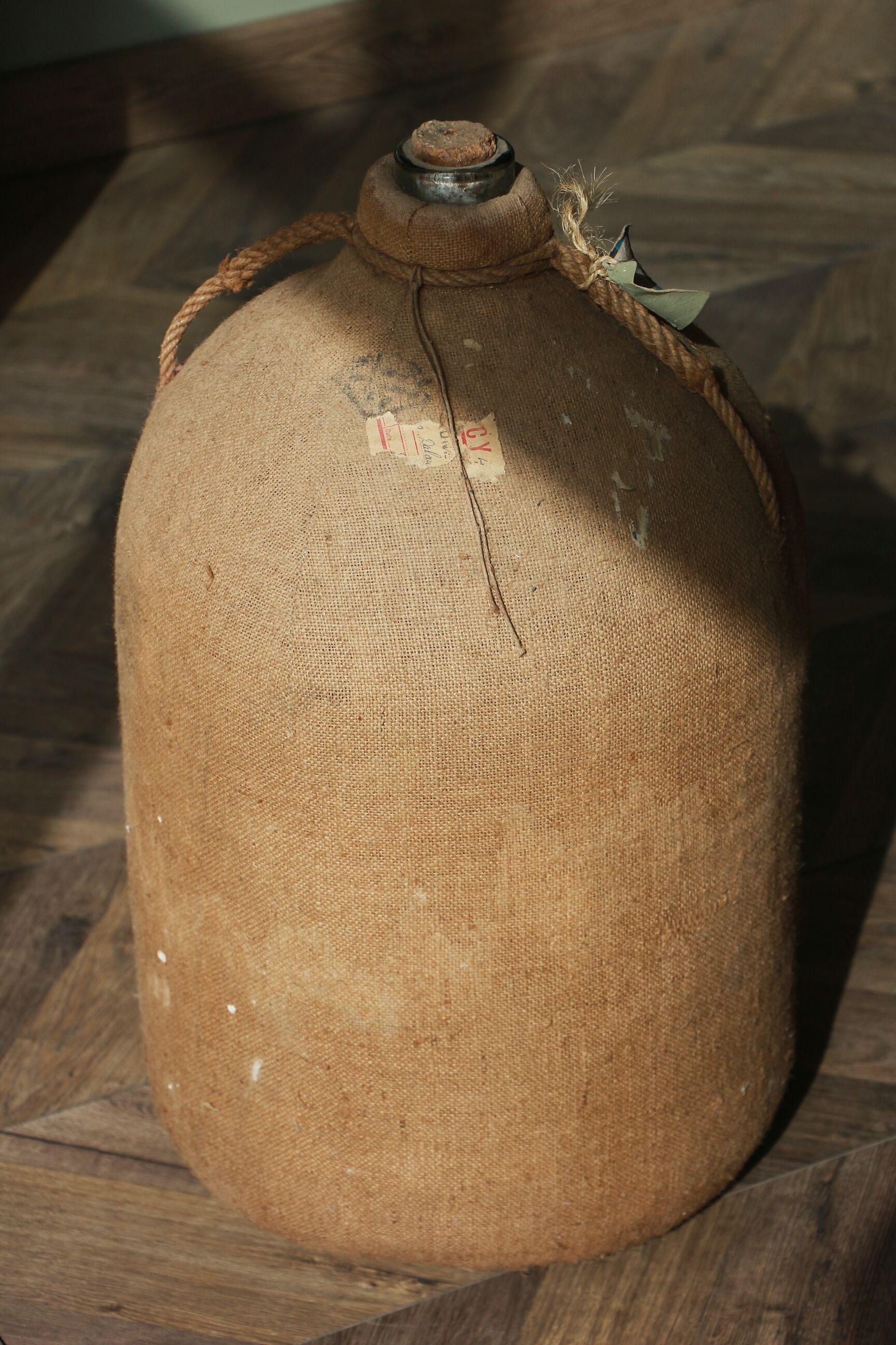 Demijohn with burlap - 30l
