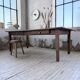 Oak farmhouse table 1950 212cm