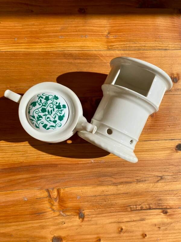 Teapot with a night light