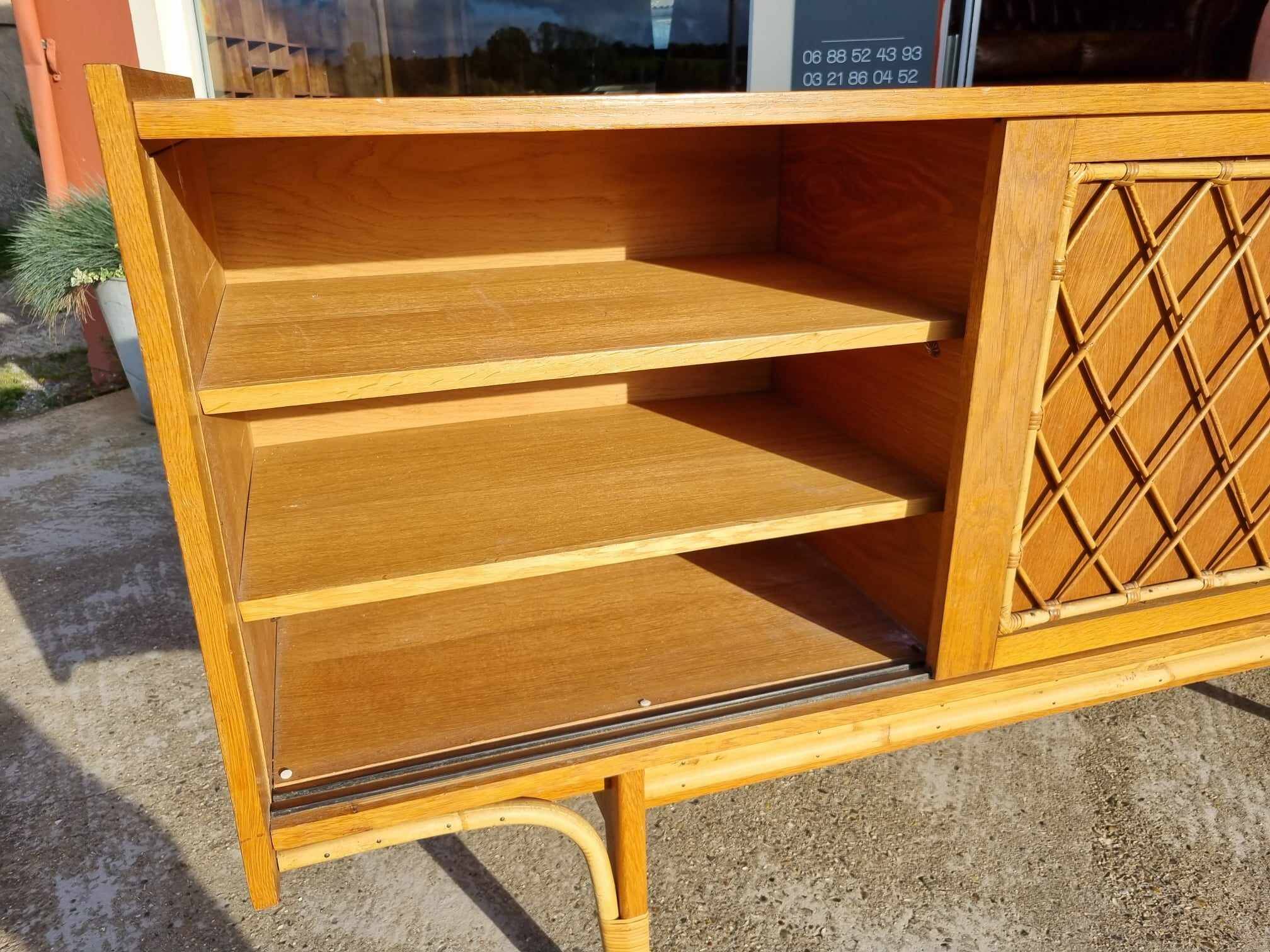 Rattan sideboard
