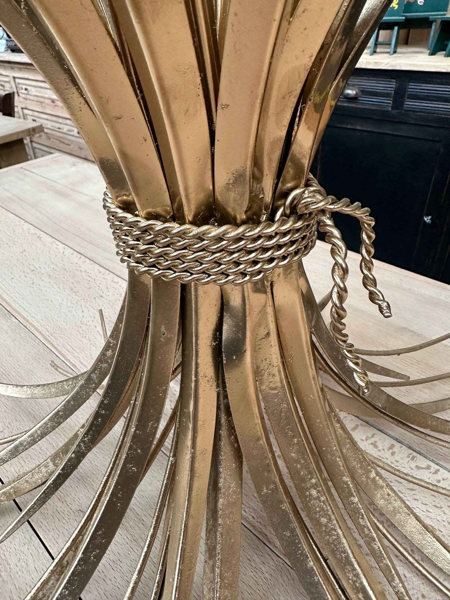 “Coco Chanel” wheat ear coffee table