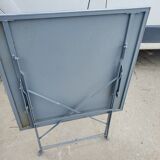 Garden furniture square table 4 folding chairs