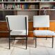 Pair of Paul Geoffroy designer armchairs published by Airborne