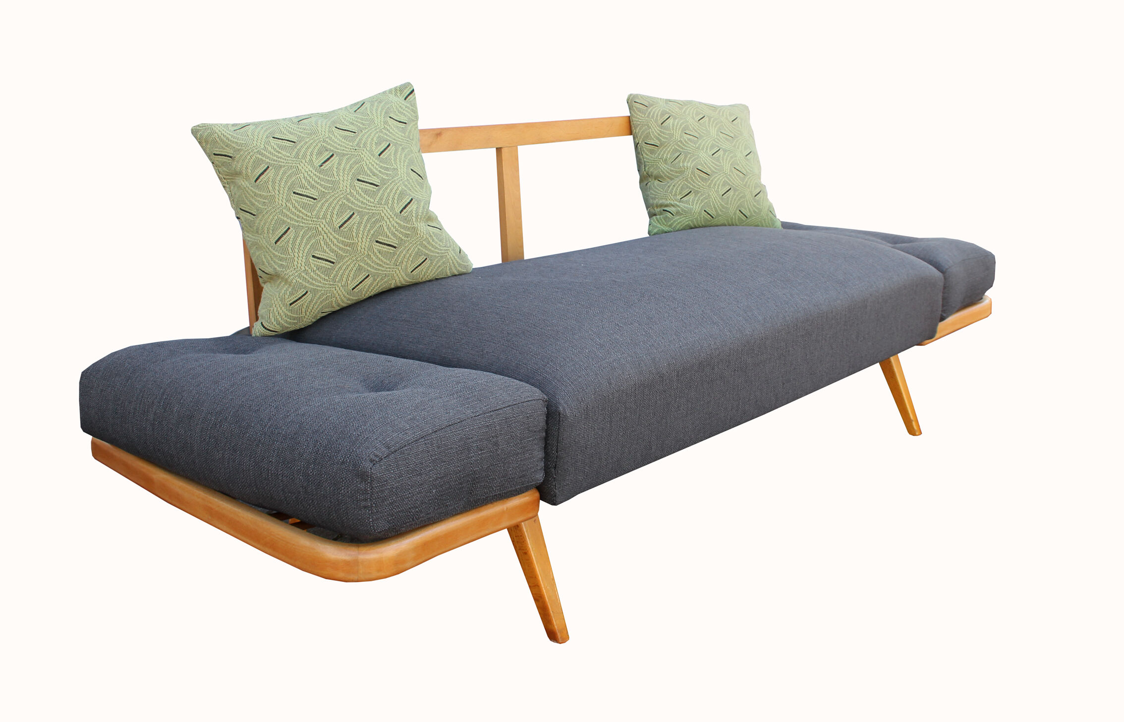 1950s daybed in beechwood