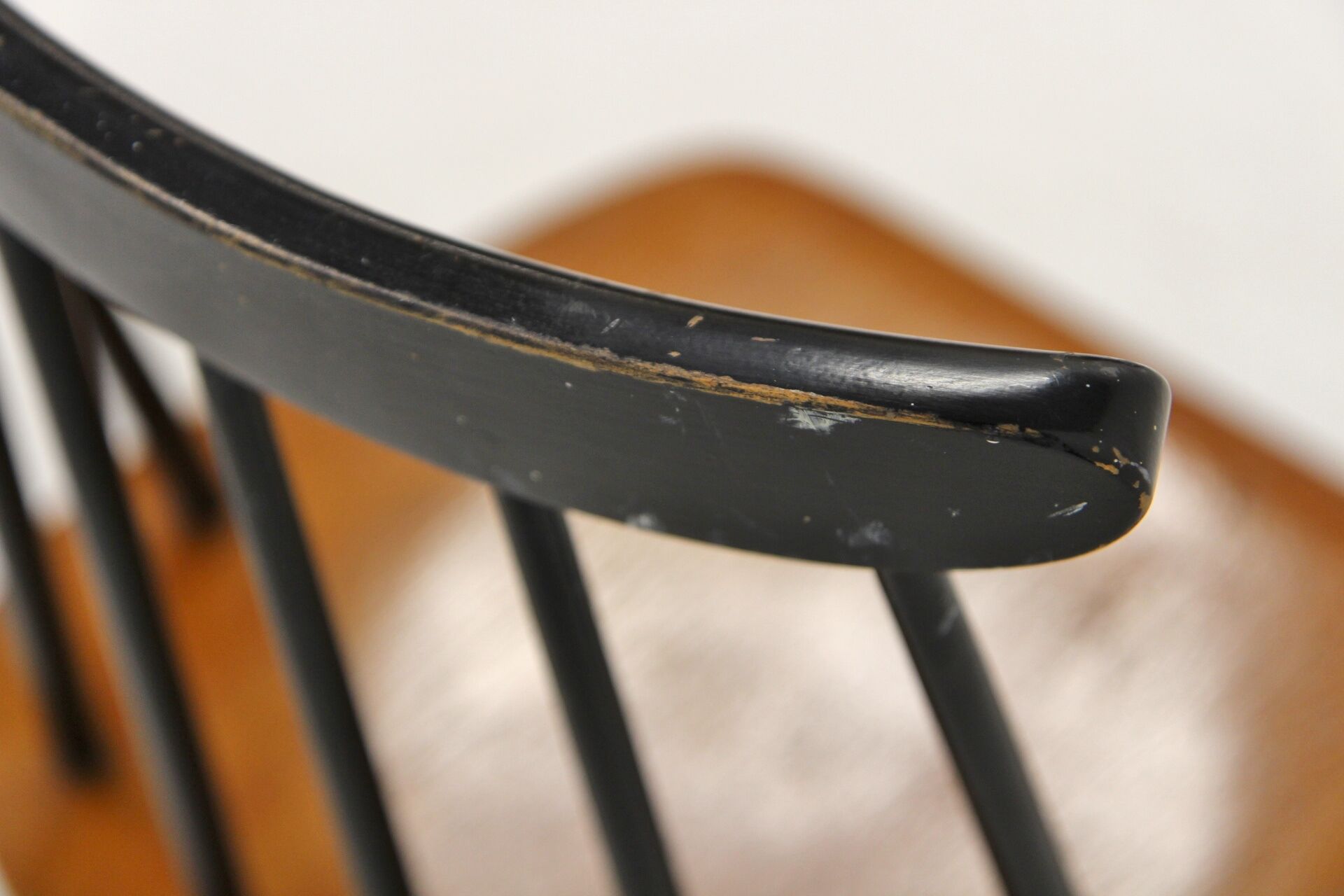 Scandinavian chair "pinnstol" Fanett by Ilmari Tapiovaara, Sweden, 1960