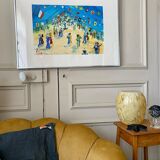 Gouache on paper signed Pito, dated 1972