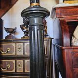 Green Marble Column, Italy, 19th Century