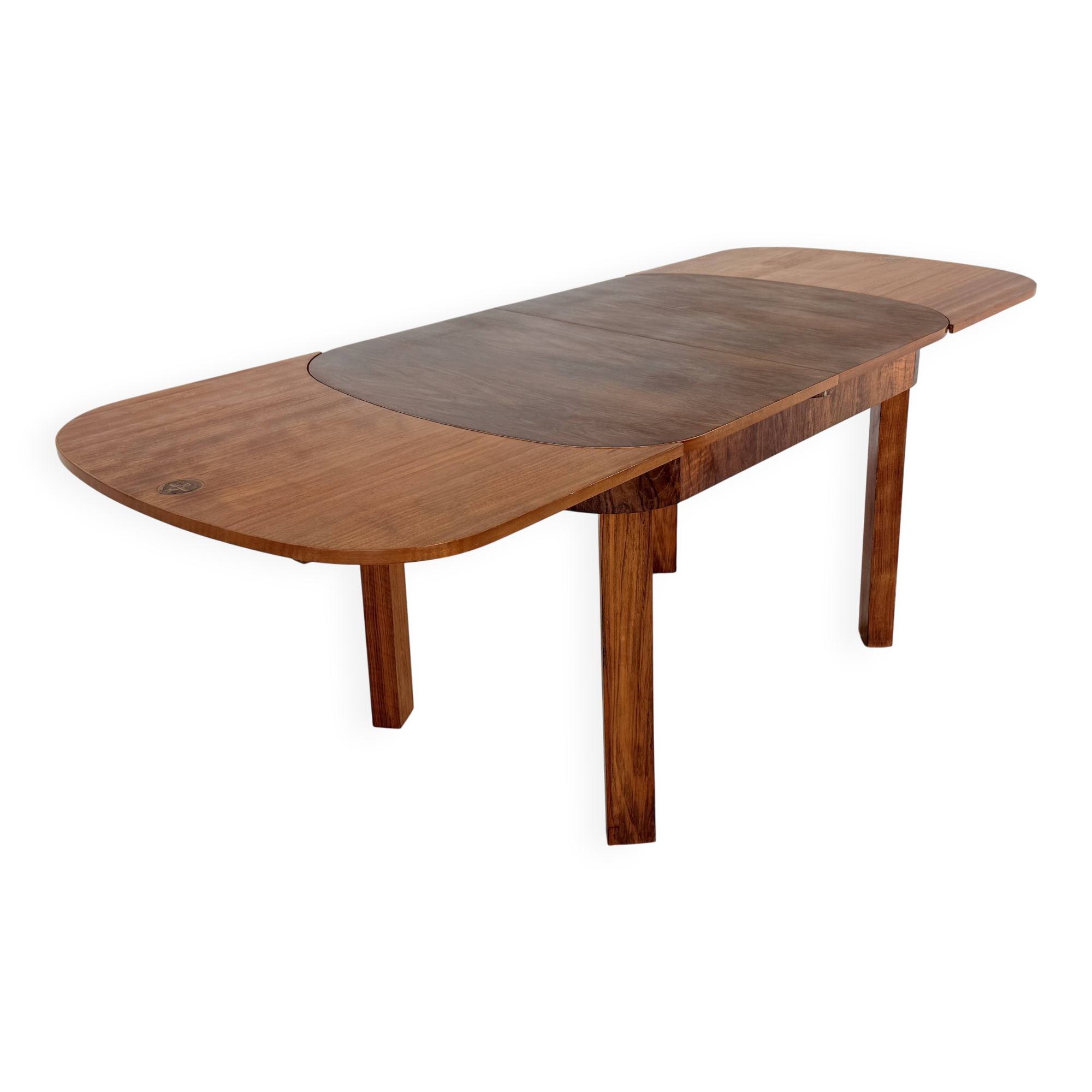 Ruscheweyh Design Dining Table – Extendable – Art Deco